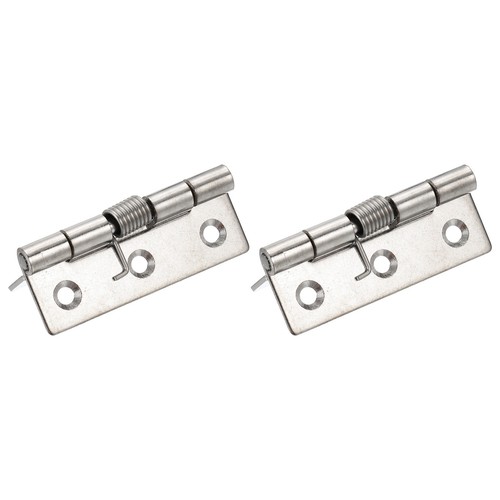 2pcs spring loaded - loaded, hinges
