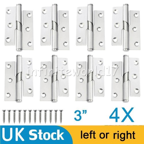 4pcs lift off door - off, butt