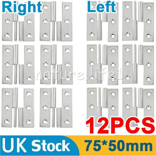 12pcs door hinges left - 12pcs,