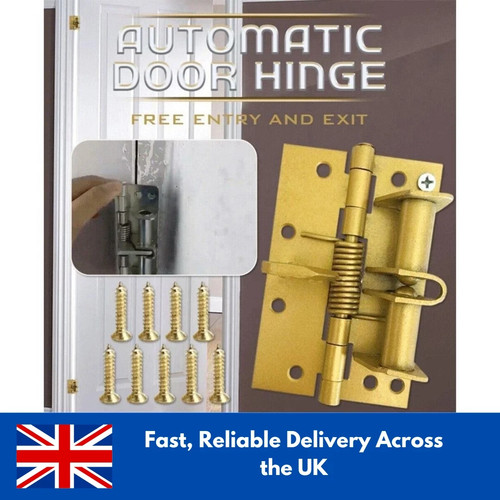 Door closing hinge - closing, spring