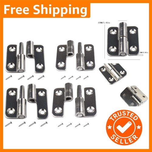 4pcs detachable stainless - 1.5",