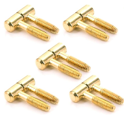 Pair brass anuba - of,