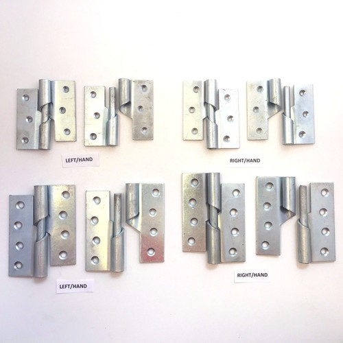 Zinc rising butt hinges left - butt, /
