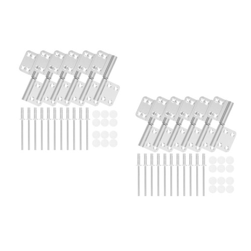 12sets silver aluminum - silver,