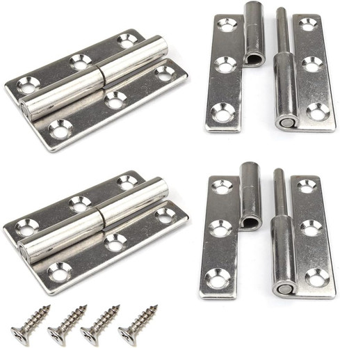 4pcs lift off - off, hinges